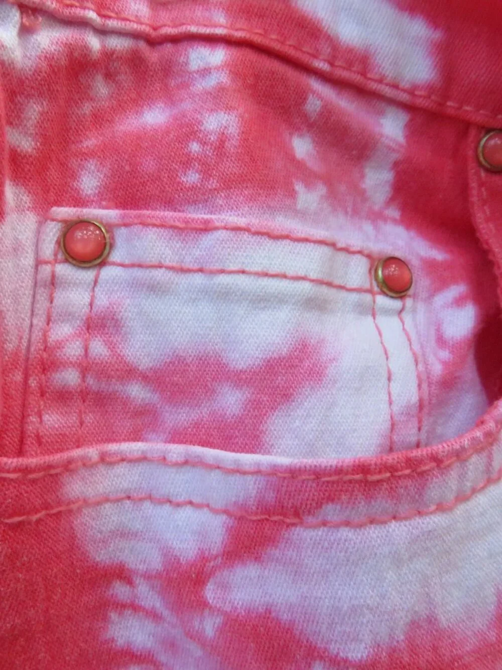 Diane Gilman size 10 tie Dye Pants Stretch Hi rise